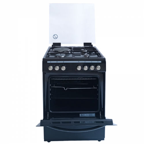 RAMTONS 3G+1E 60X60 BLACK COOKER- RC/607 - Image 3